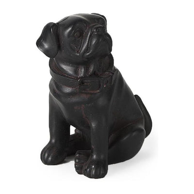 Mercana Cadence Black Resin Pug Dog