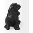 Mercana Cadence Black Resin Pug Dog