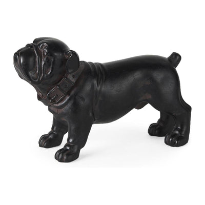 Mercana Hugo Black Resin Bulldog