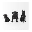 Mercana Hugo Black Resin Bulldog