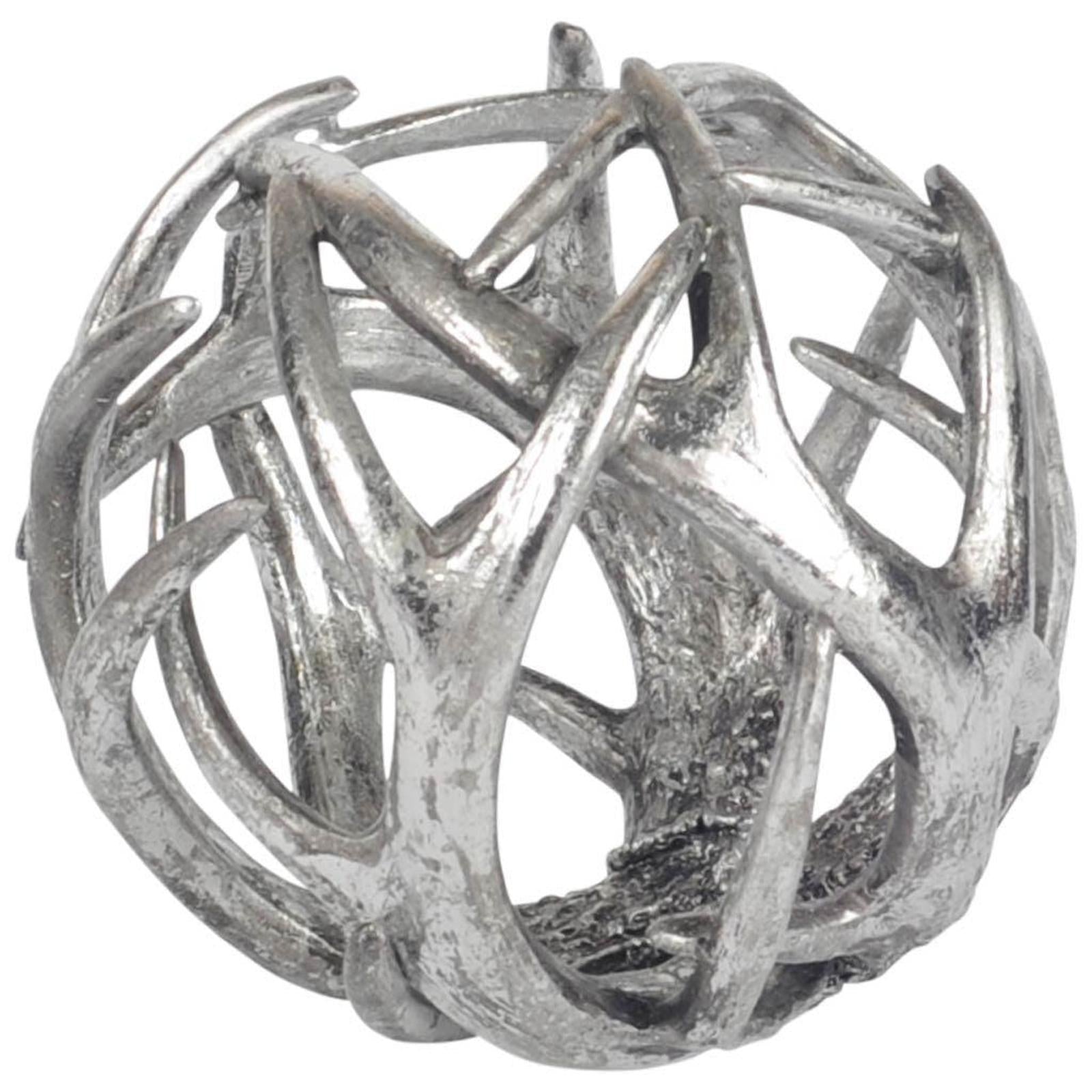 Mercana Ramus Antler Shaped Decorative Resin Orb Ball