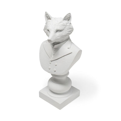 Mercana Murray White Resin Business Fox