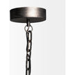 Mercana Bashaw Gray Toned Metal Dome Pendant Light