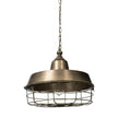 Mercana Tahla 14x 14.5 Gold Toned Metal Cage Pendant Light Clearance