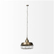 Mercana Tahla 14x 14.5 Gold Toned Metal Cage Pendant Light Clearance
