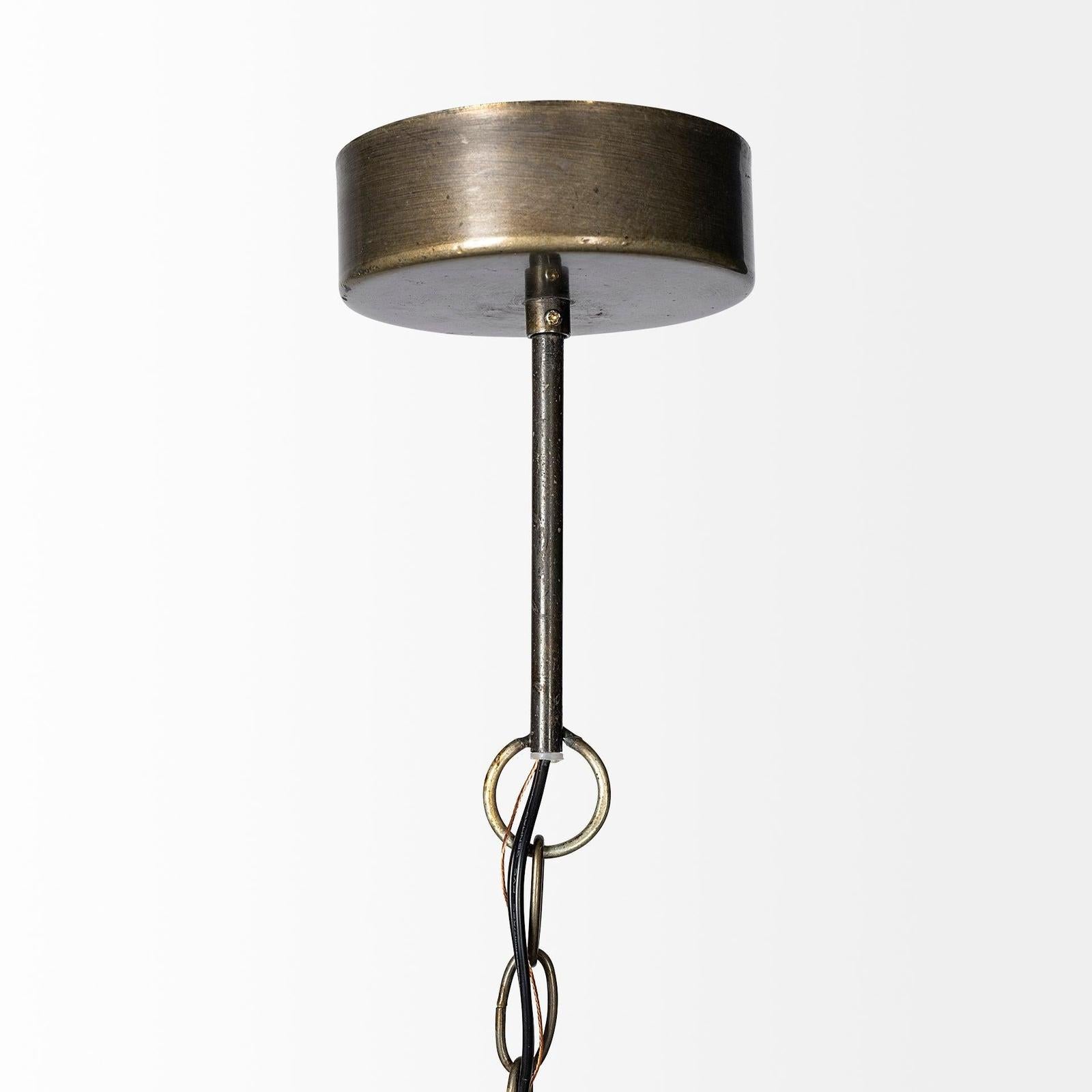 Mercana Tahla 14x 14.5 Gold Toned Metal Cage Pendant Light Clearance