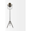 Mercana Debdou Gold Metal Adjustable Cinema-Style Floor Lamp Clearance