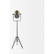 Mercana Debdou Gold Metal Adjustable Cinema-Style Floor Lamp Clearance