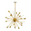 Mercana Edisonna Gold Sputnik Twenty Bulb Chandelier Clearance