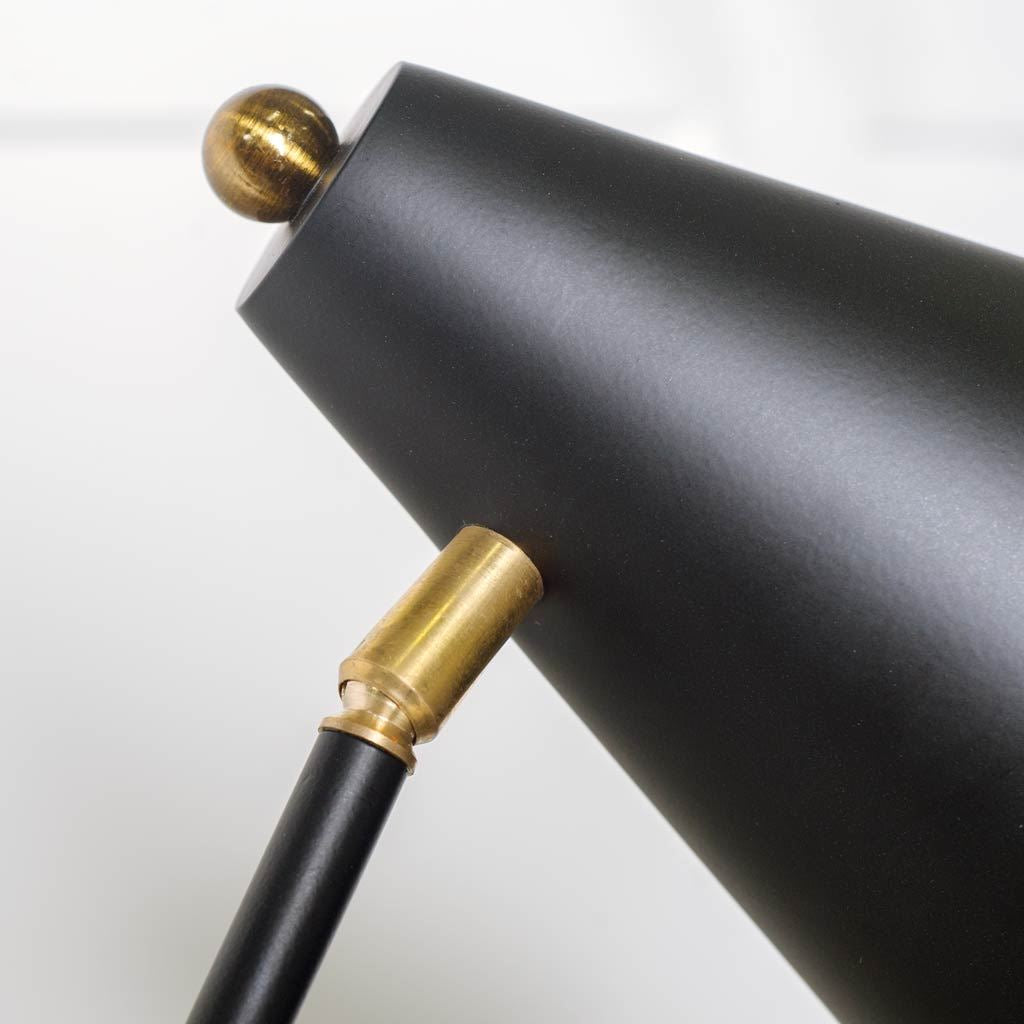 Mercana Fragon Metal Adjustable Cone Shade Table Lamp