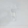 Mercana Rockland White Resin Antlers Wall Sconce Clearance