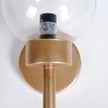 Mercana Boltern Glass Globe Wall Sconce Clearance