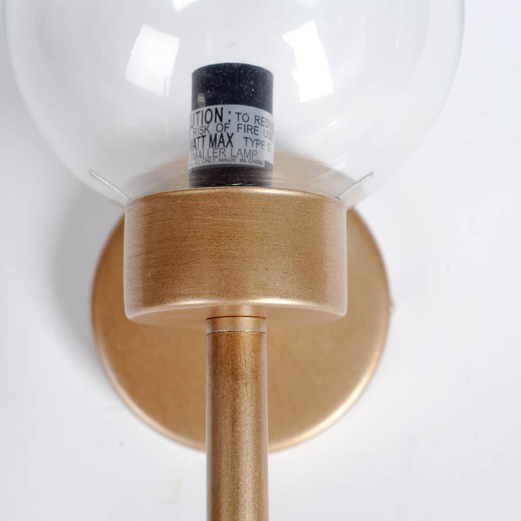 Mercana Boltern Glass Globe Wall Sconce Clearance