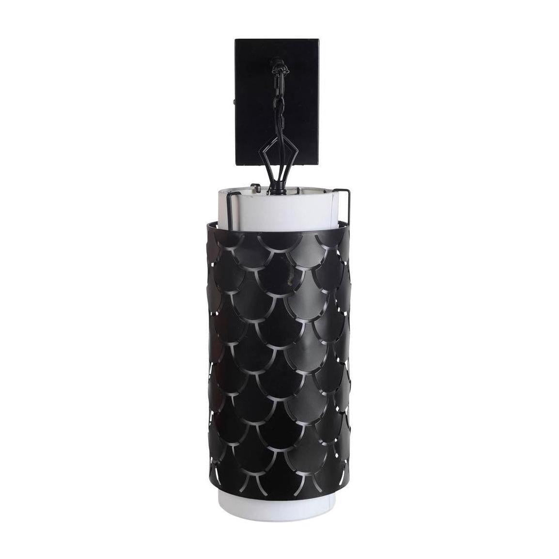 Mercana Brasseur Metal Fish Scale Wall Sconce Clearance