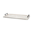 Mercana Alfred Natural Wooden Herringbone Rectangular Tray