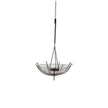 Mercana Rihanna Black Metal Umbrella Candle Holder Lantern Clearance