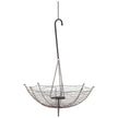 Mercana Rihanna Black Metal Umbrella Candle Holder Lantern Clearance