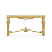 Jonathan Charles Marble Topped Baroque Gilded Console ( 493558-GIL )
