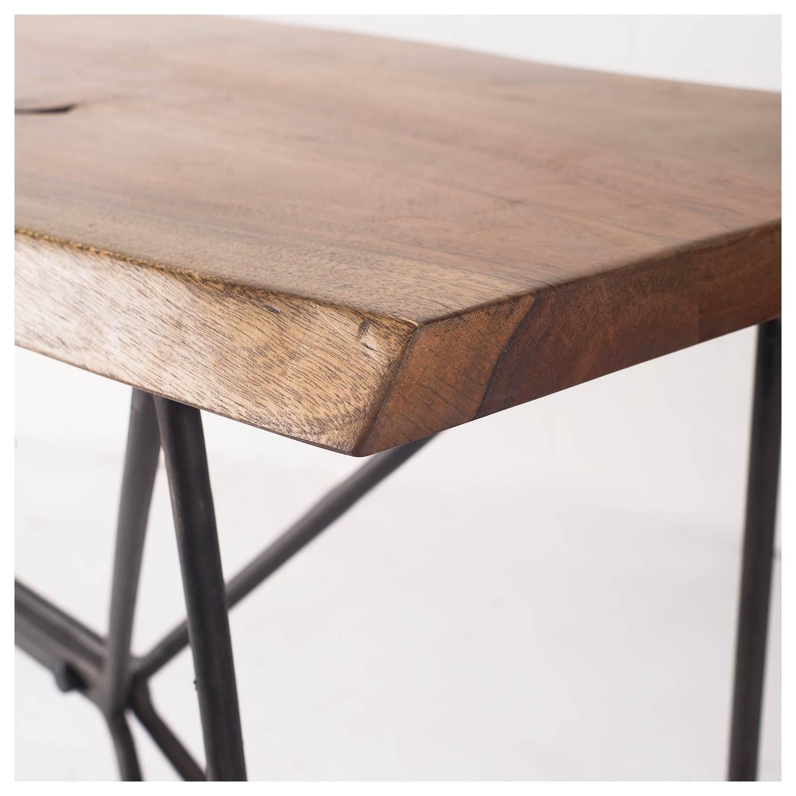 Mercana Papillion Wood and Iron Console Table Clearance