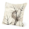 Mercana Edge of Twilight Leaf Pattern Decorative Pillow Cover