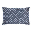 Mercana Boswell Blue Diamond Patterned Pillow Cover Clearance