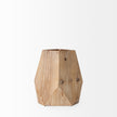 Mercana Allen Natural Wooden Base Oval Vase