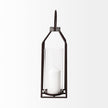 Mercana Kingston Rustic Metal Framed Table Candle Holder
