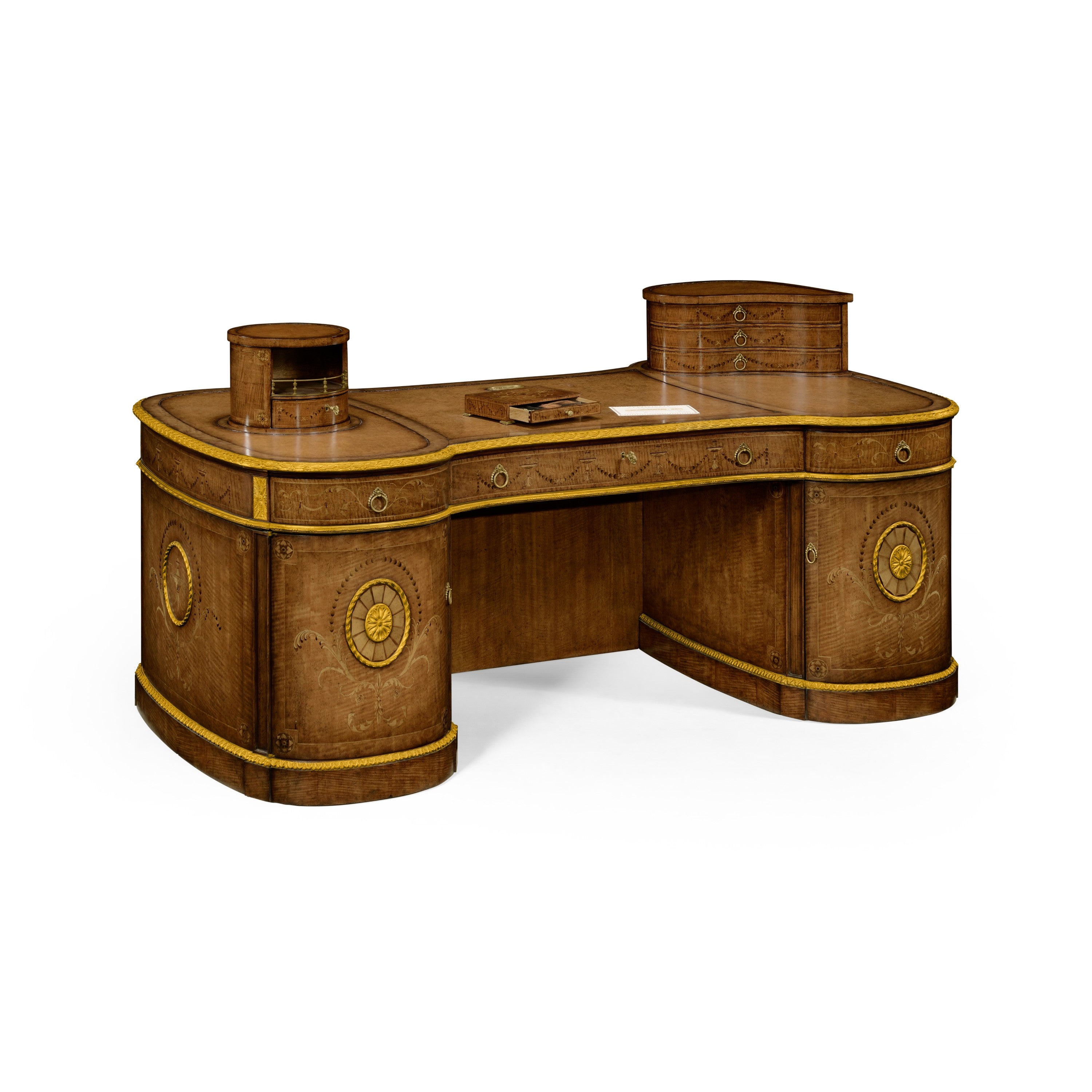 Jonathan Charles Neo-Classical Partners Desk ( 494163-WLL )