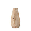 Mercana Allen Natural Wooden Base Oval Vase