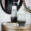 Mercana Tanami Dark Brown/White Glazed Ceramic Vase Clearance