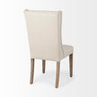 Mercana Mackenzie Plush Linen Covering Ash Solid Wood Base Dining Chair Clearance