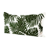 Mercana Boyle Green Tropical Palm Leaf Decorative Pillow Cover Clearance
