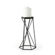 Mercana Sixx Antiqued Metal Hexagonal Table Candle Holder Clearance