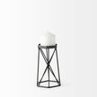 Mercana Sixx Antiqued Metal Hexagonal Table Candle Holder Clearance