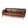 Mercana Cochrane Leather Three Seater Sofa