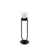 Mercana Salah Small Black Iron Table Candle Holder Clearance
