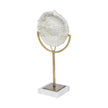 Mercana Sandy White Coastal Sand Dollar Object