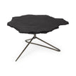 Mercana Pinera Black Slate With Iron Base Coffee Table