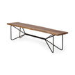 Mercana Papillion Wood And Iron Dining Bench Clearance