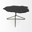 Mercana Pinera Black Slate With Iron Base Coffee Table