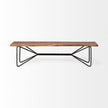 Mercana Papillion Wood And Iron Dining Bench Clearance