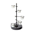 Mercana Jaran Black Metal Five Armed Tealight Table Candle Holder Clearance