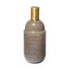 Mercana Toba Brown/Gold Spotted Gourd Style Vase Clearance