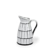 Mercana Lome White/Black Ceramic Jug