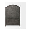 Mercana Barrett Gray Solid Wood Display Cabinet Clearance