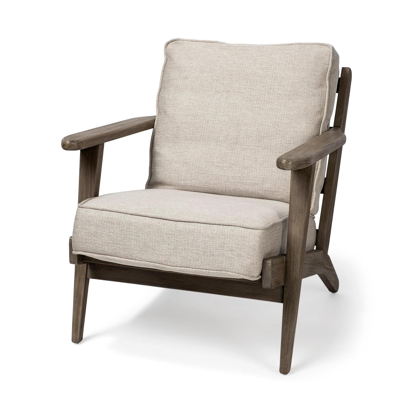 Mercana Olympus Wooden Frame Accent Chair Clearance