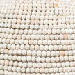 Mercana Theta White-Washed Wood Beaded Pendant Light