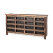 Mercana Wilton Reclaimed Wood and Metal 16 Drawer Sideboard