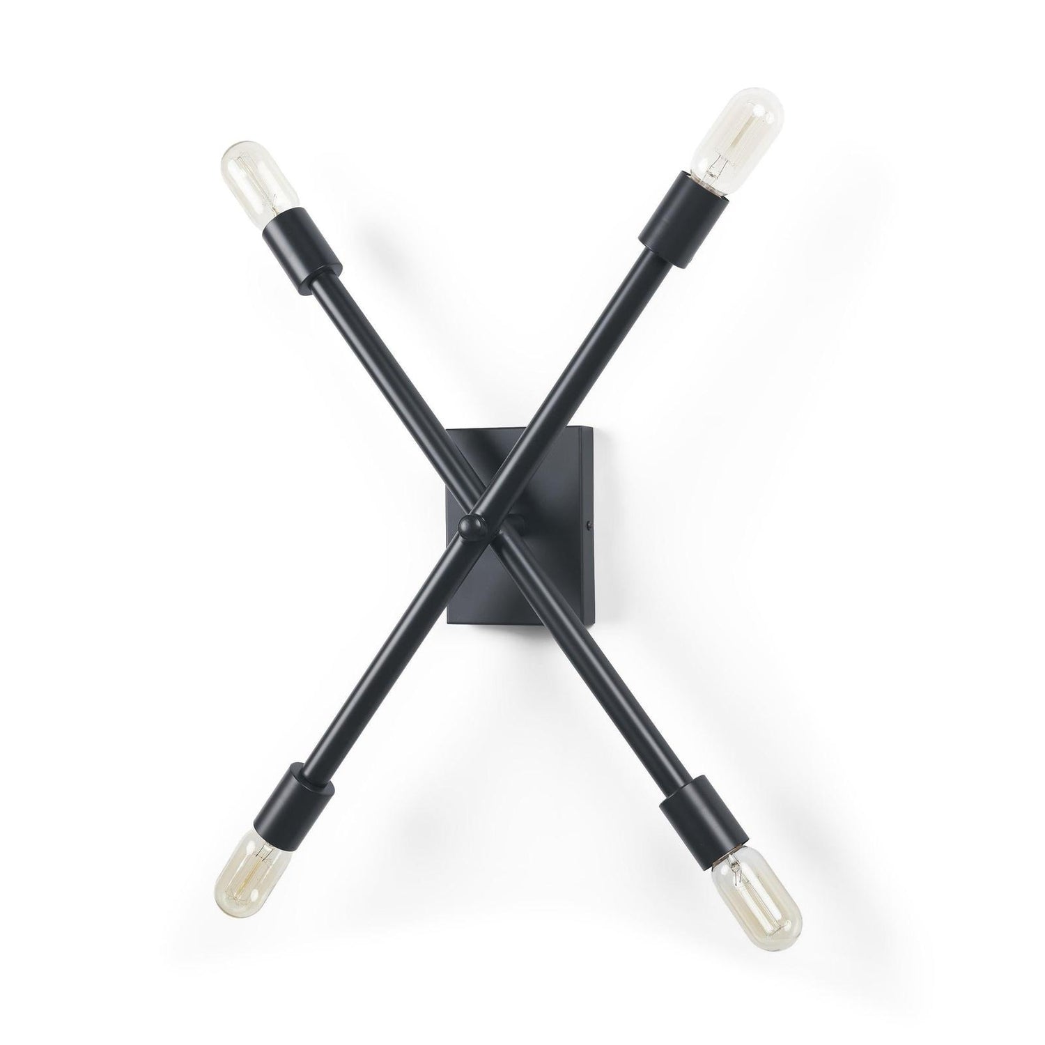 Mercana Xendi Black Toned Metal Sputnik Wall Sconce Clearance