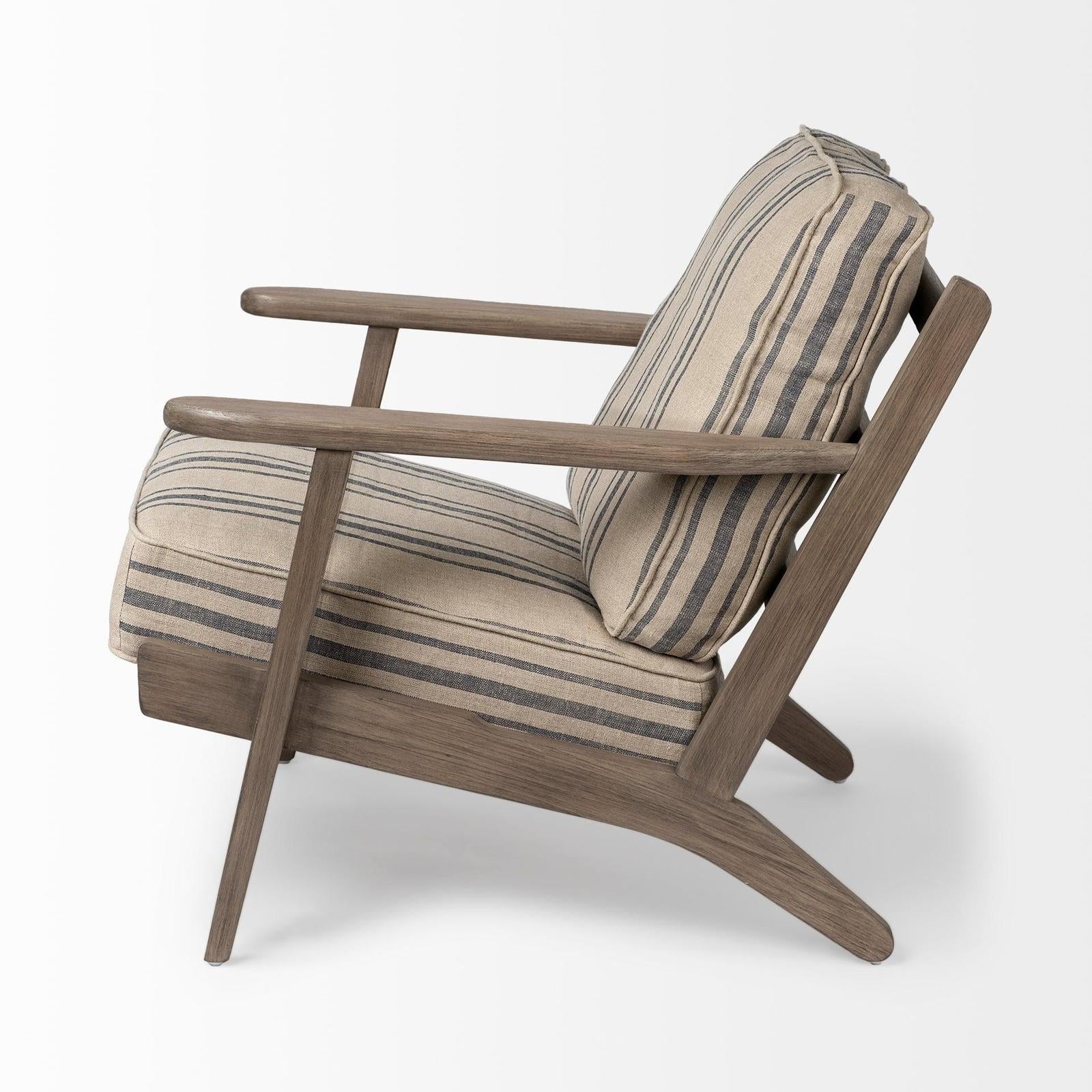 Mercana Olympus Wooden Frame Accent Chair Clearance